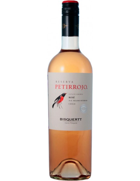 Вино Bisquertt, "Petirrojo" Reserva Rose, Colchagua Valley DO, 2017