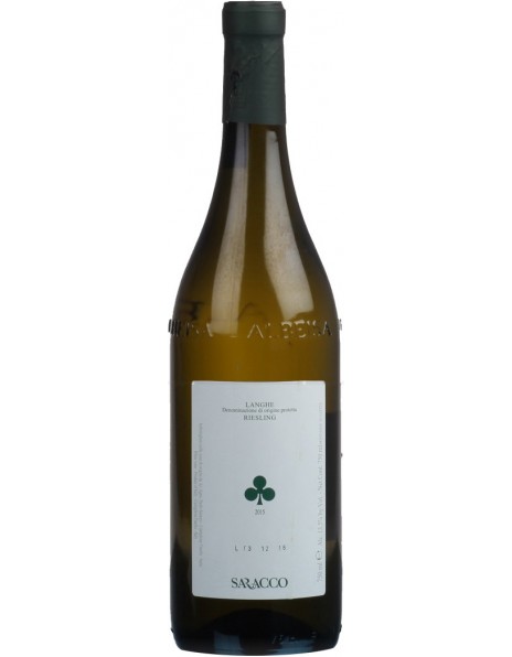Вино Saracco, Riesling Langhe DOC, 2015