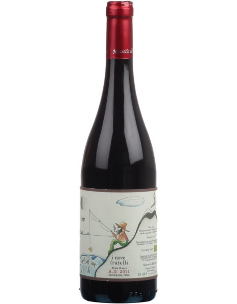 Вино Masseria del Pino, "I Nove Fratelli" Etna Rosso DOC, 2014