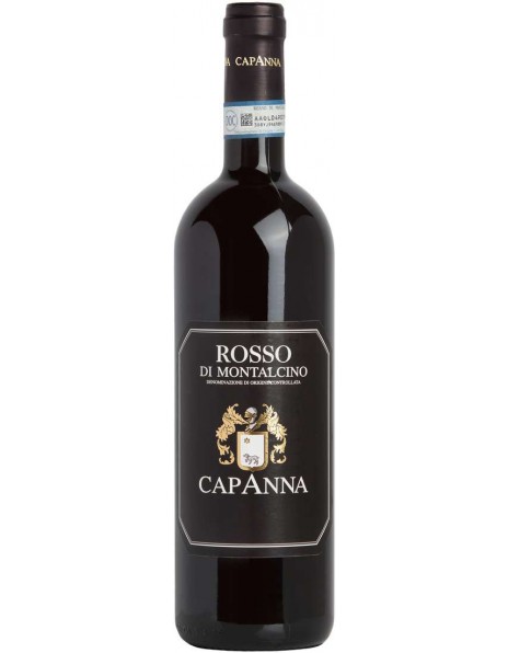 Вино Capanna, Rosso di Montalcino, Tuscany DOC, 2015