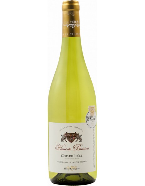 Вино "Haut de Buisson" Blanc, Cotes du Rhone AOP