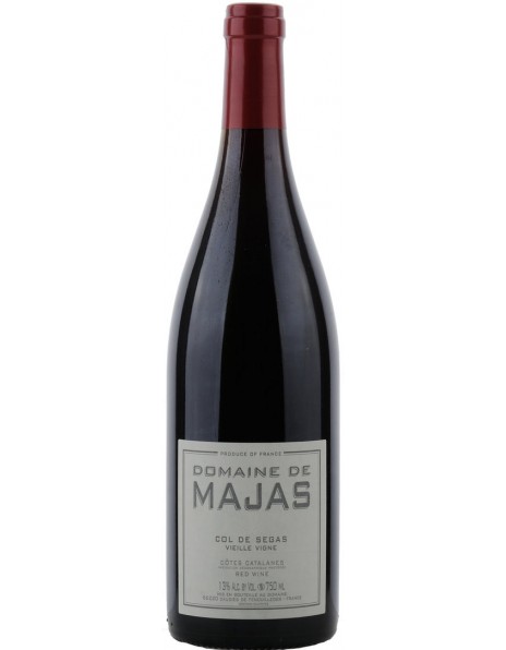 Вино Domaine de Majas, "Col de Segas" Vieille Vigne, Cotes Catalanes IGP, 2014