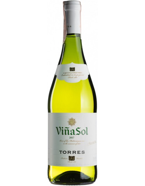 Вино "Vina Sol", Catalunya DO, 2017