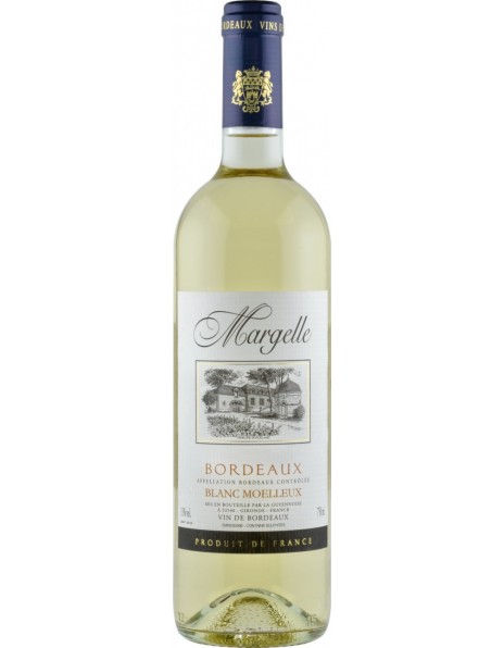 Вино La Guyennoise, "Margelle" Bordeaux AOC Blanc Moelleux