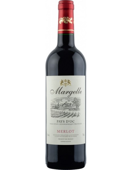 Вино La Guyennoise, "Margelle" Merlot, Pays d'Oc IGP