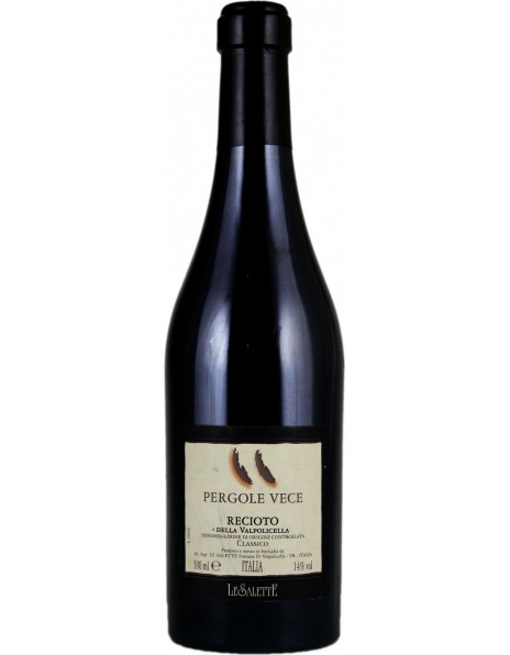 Вино Le Salette, "Pergole Vece" Recioto, Valpolicella DOC Classico, 2014, 0.5 л