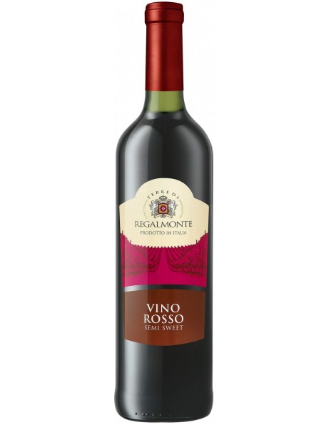 Вино "Terre di Regalmonte" Vino Rosso Semi-Sweet