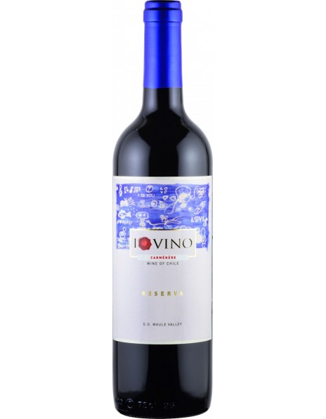 Вино "I Love Vino" Carmenere Reserva, Maule Valley DO