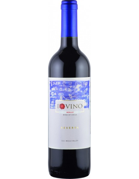Вино "I Love Vino" Merlot Reserva, Maule Valley DO