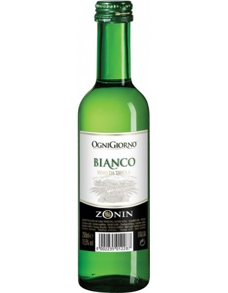 Вино Zonin OgniGiorno Bianco, 250 мл
