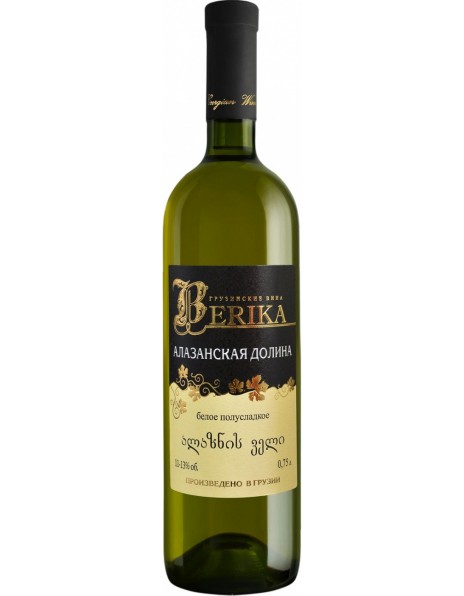 Вино Marniskari, "Berika" Alazani Valley White