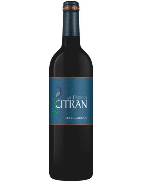 Вино Le Paon de Citran, Haut-Medoc AOC, 2011