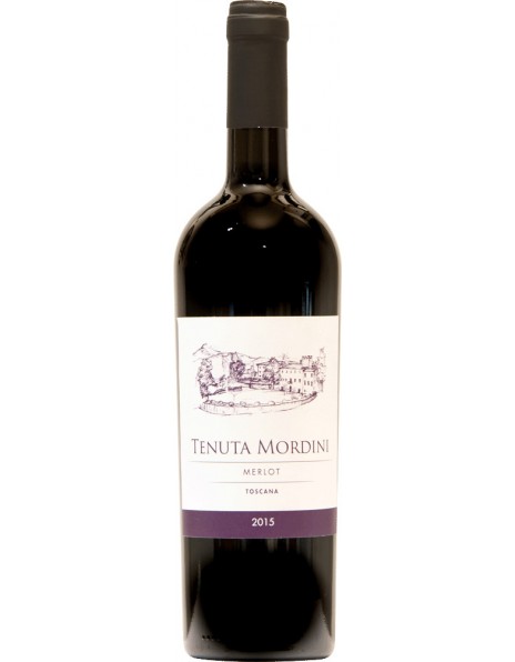 Вино Tenuta Mordini, Merlot, Toscana IGT, 2015
