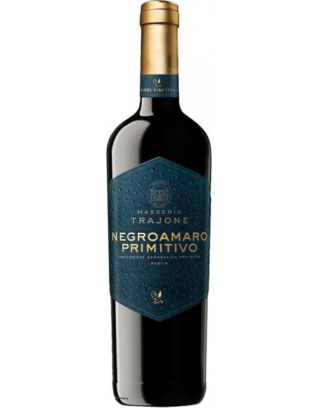 Вино Femar Vini, "Masseria Trajone" Negroamaro-Primitivo, Puglia IGP, 2017