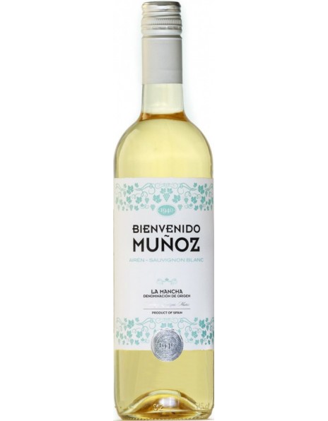 Вино "Bienvenido Munoz" Airen-Sauvignon Blanc, La Mancha DO