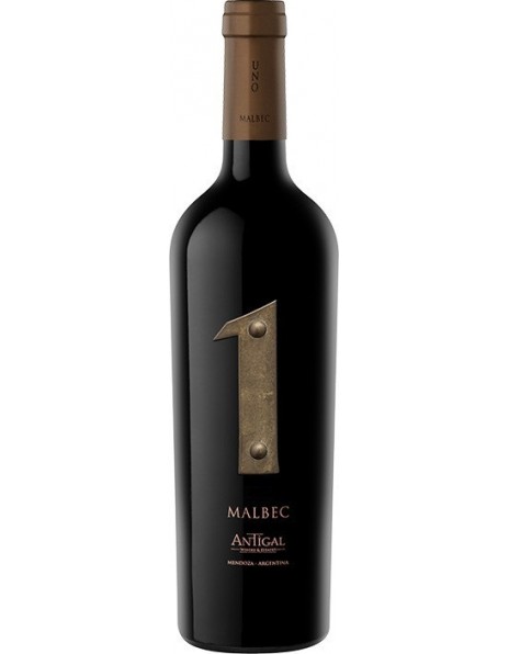Вино Antigal, "Uno" Malbec, 2015