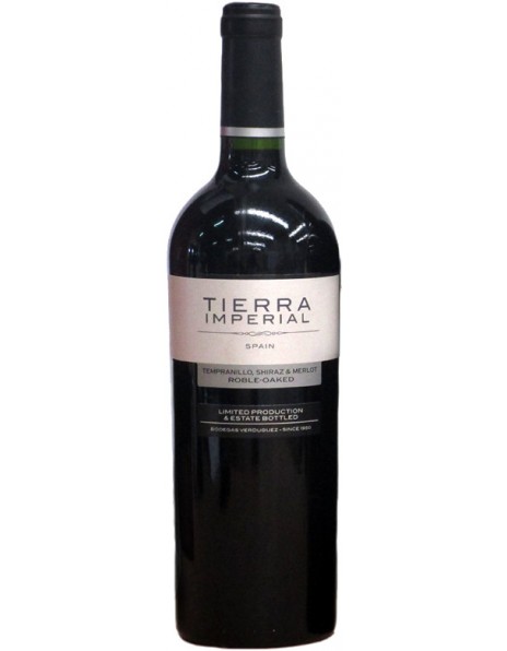 Вино Bodegas Verduguez, "Tierra Imperial" Tempranillo, Shiraz &amp; Merlot Roble-Oaked DO