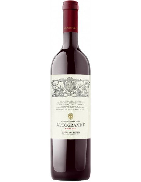 Вино Altogrande, Roble, Ribera del Duero DO, 2016