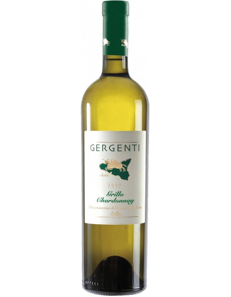 Вино "Gergenti" Grillo-Chardonnay, Sicilia DOC, 2017